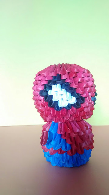 Homem Aranha - SPider man  - Dantas Origami 3D - Decorações e presentes artesanato de papel