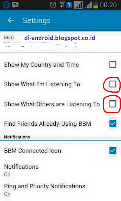 Menampilkan Lagu Yang Diputar di BBM