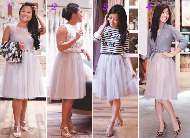 A dress, 4 ways to wear