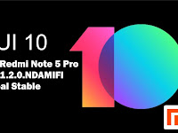 Download ROM Xiaomi Redmi Note 5 Pro MIUI V10.1.2.0.NDAMIFI Global Stable