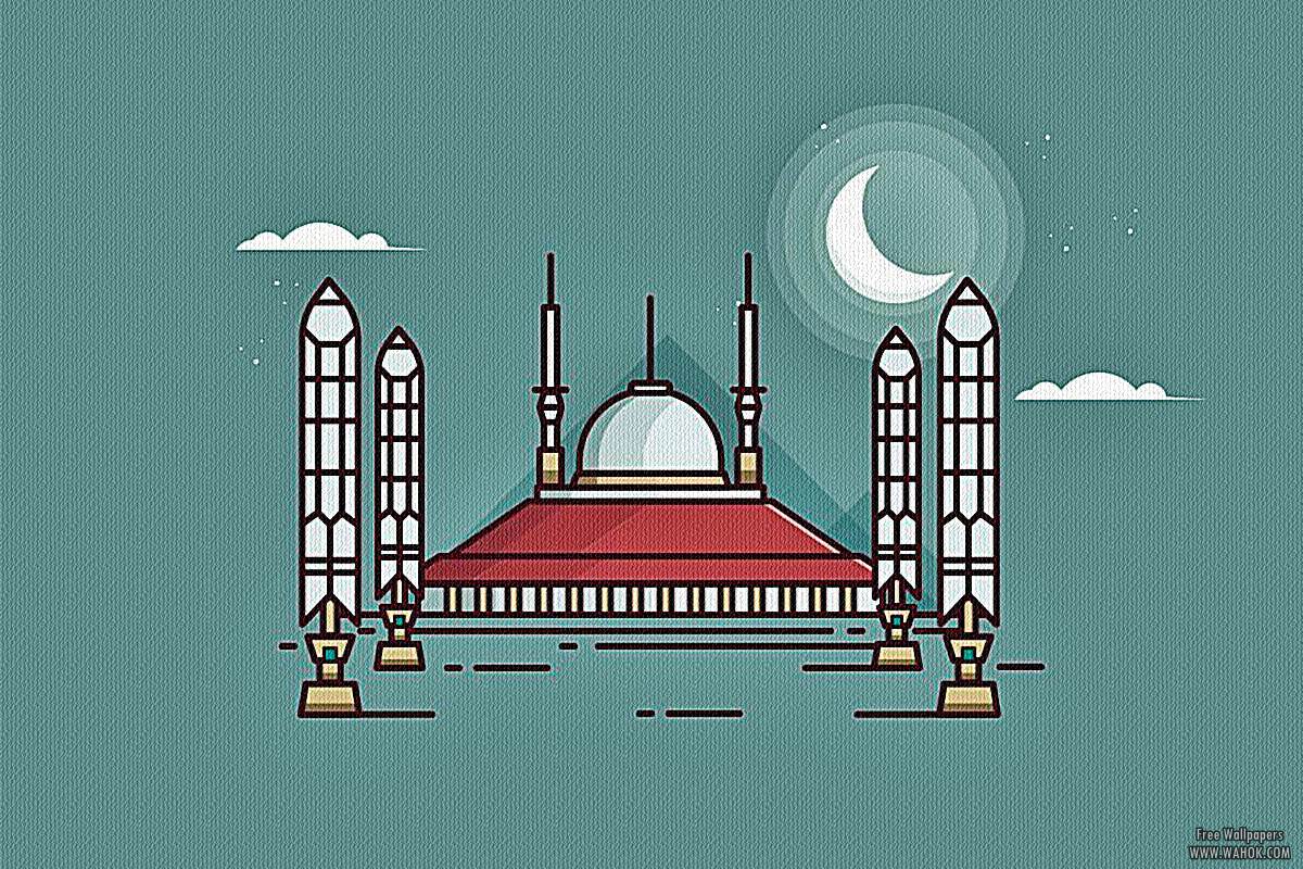 10 Gambar Wallpaper Masjid 1920x1200 Pixel Untuk Desktop PC