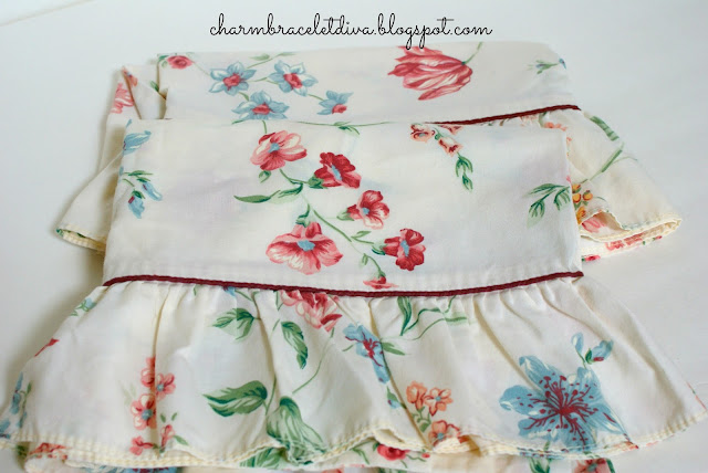 vintage floral pillowcases