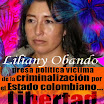 Liliany Obando, socióloga, presa política por sus ideas en Colombia