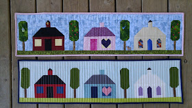 Row by Row Experience 2016 Home Sweet Home mini quilt