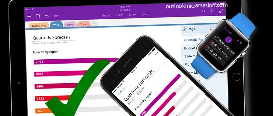 aprovechar mejor Onenote en outlook iniciar sesion