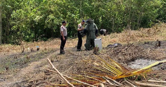 warga sawang aceh utara temukan granat aktif