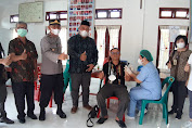 Kakankemenag Nias Bersama Polres Nias dan PCNU Sukseskan 1 Juta Vaksin Booster