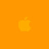Orange Mac wallpaper