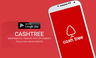 Cara mendapatkan pulsa gratis dari cashtree