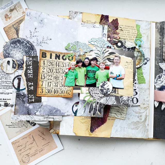 @nastyalena #mixedmedia #album #scrapbooking