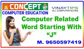 Computer Related Word Starting with "J" 