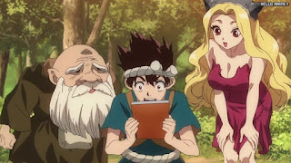 ドクターストーン アニメ 3期2話 クロム カセキ 北東西南 | Dr. STONE Season 3 Episode 2