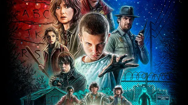 Cartel de la serie Stranger Things