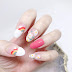  Rainbow and eggs nail wraps  KS343