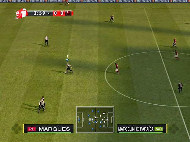 ألعاب كرة القدم : تحميل لعبة Pes 2009 بحجم صغير جدا على الحاسوب