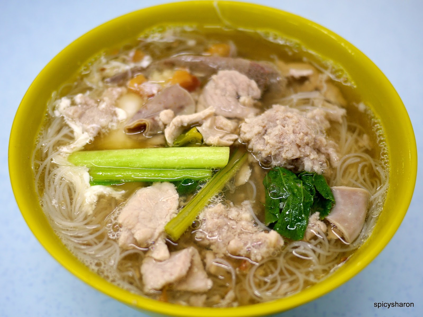 ah or pork noodle