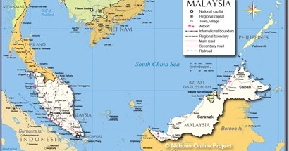 Info Senarai Kawasan dan Daerah Negeri Di Malaysia 