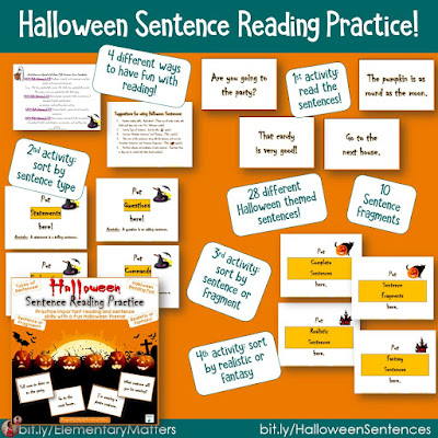 Halloween Favorites and Freebies! This post has several book recommendations, resources, and even a couple of Halloween related freebies.