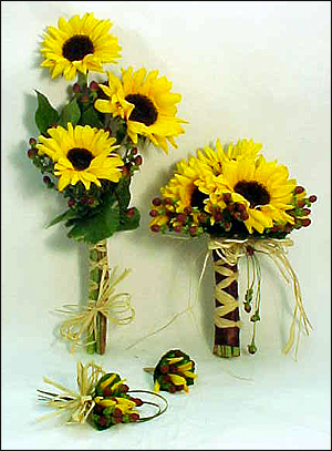 sunflower wedding themes