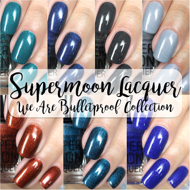 Supermoon Lacquer - We Are Bulletproof: Wings Edition Collection | Swatches & Review