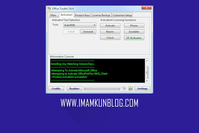 Cara Aktivasi Microsoft Office Menggunakan Toolkit 
