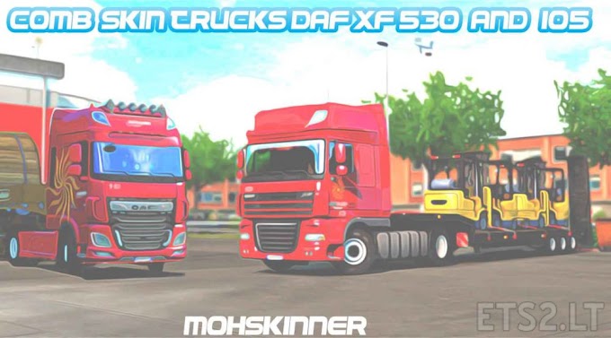 [ETS2 1.35] MohSkinner – Truck Skins – Manaseer 963 & 709