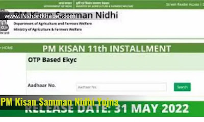 Pm Kisan Samman Nidhi yojana 11th installment : PM किसान की ग्यारहवीं किस्त का पैसा बैंक में पहुंचा है या नहीं कैसे चेक करें ?