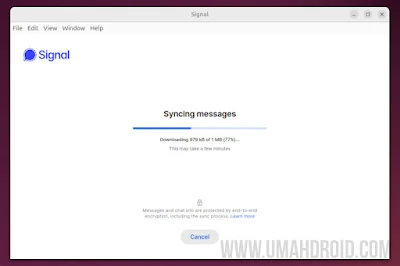 Sync Old Messages To Signal Desktop