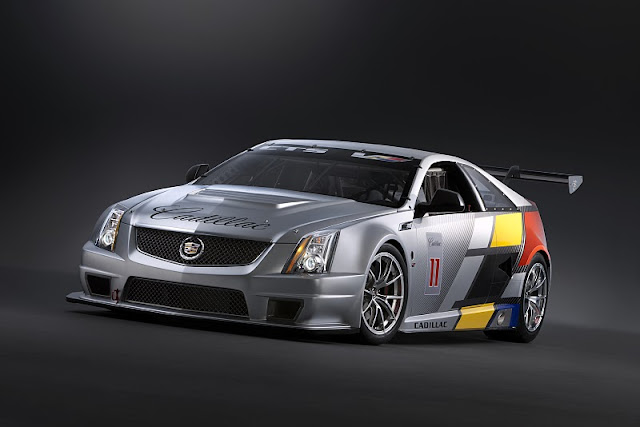 2011 cadillac cts v coupe race car front angle view 2011 Cadillac CTS V Coupe Race Car