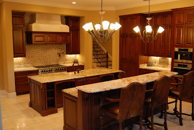 Kitchen With 2 Islands