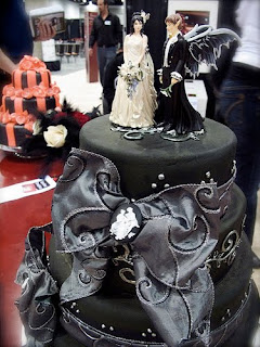 Gothic Wedding Cake Toppers