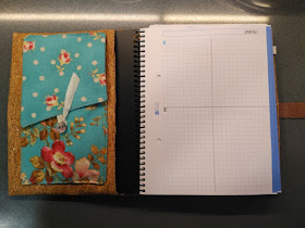 agenda, notebook case, costura, couture, sewing, funda cuaderno, protége cahier