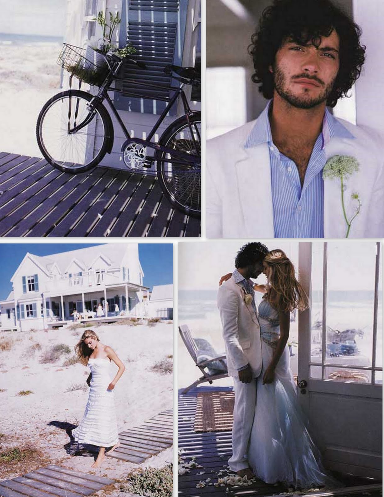 Beachy Blue Wedding