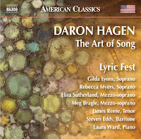 New Album Releases: DARON HAGEN - THE ART OF SONG (Lyric Fest)