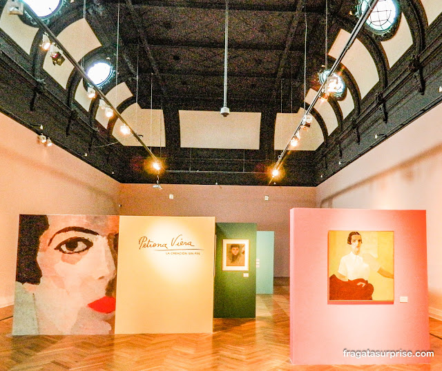 Obras de Petrona Viera no Museu Nacional de Belas Artes de Santiago