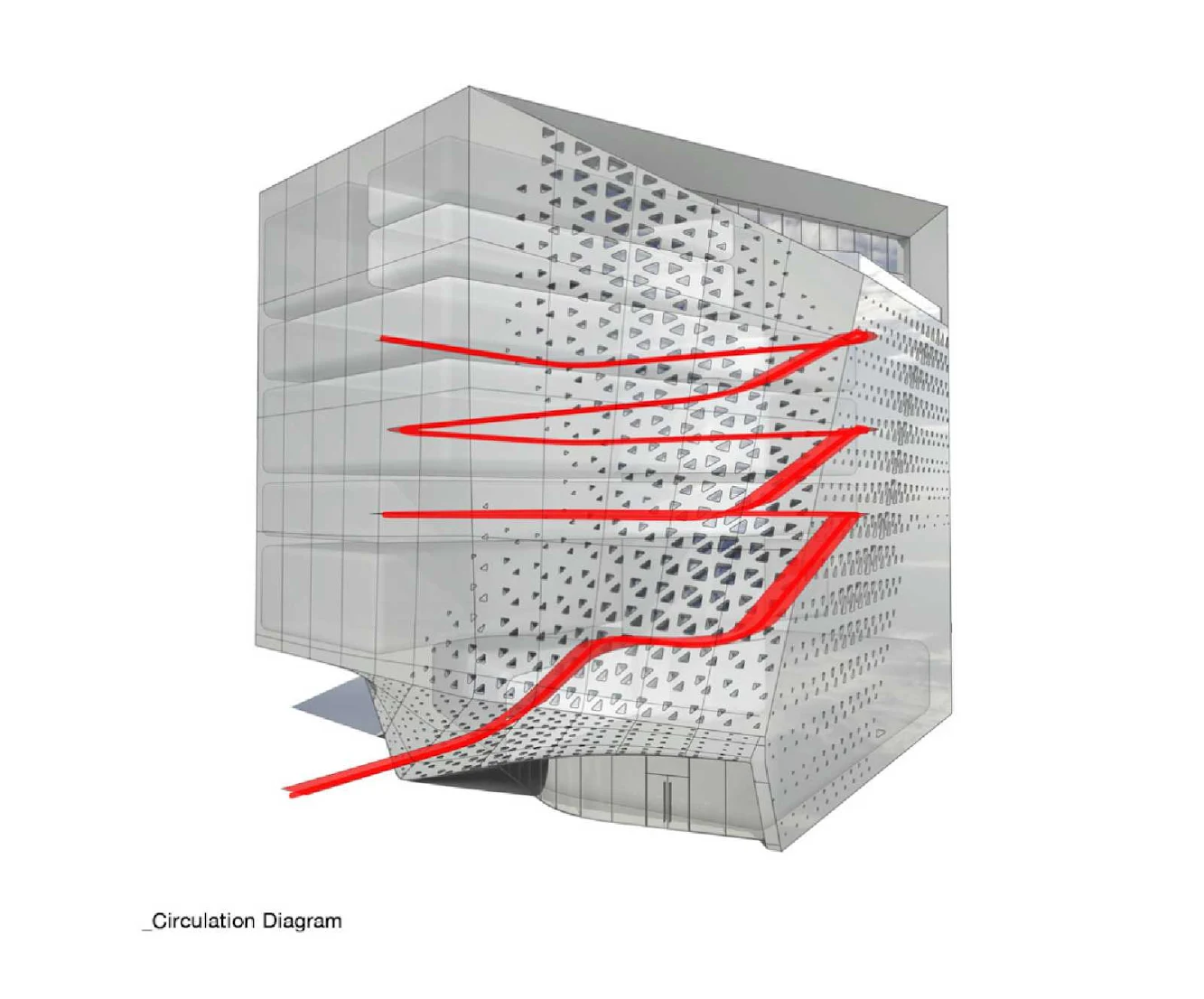 08 Cultural Center of Chapultepec Competition Entry