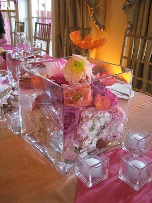 friends provided the inspiration for the cigar boxes as centerpieces on