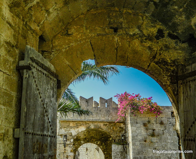 Cidadela dos Cruzados em Rodes, Grécia