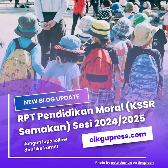 RPT Pendidikan Moral KSSR Semakan 2024