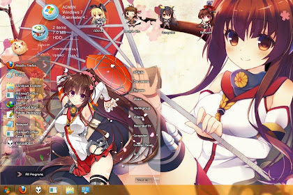 [Theme Win 7] Kantai Collection ~Kan Colle~ - Yamato 