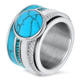  IXXXi ring compleet turquoise zilver