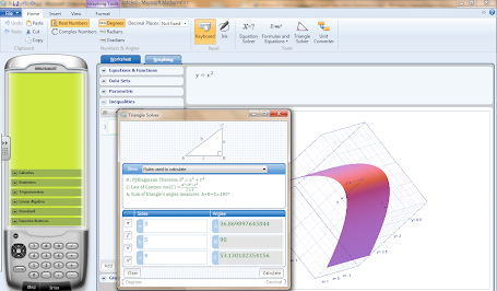 Microsoft Math – Free Scientific Calculator