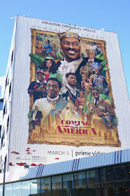 Coming 2 America movie billboard