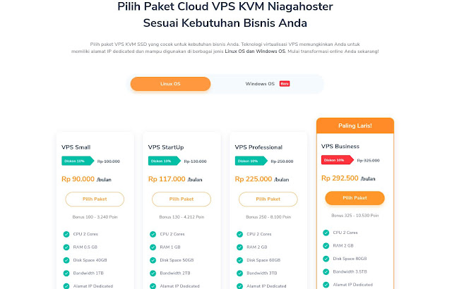 Niagahoster Hosting untuk Website Pemerintahan Terbaik