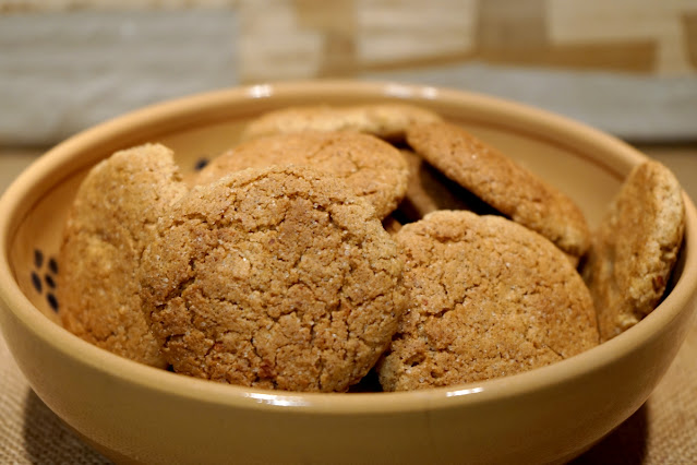 Biscotti al miglio, mandorle e pistacchio