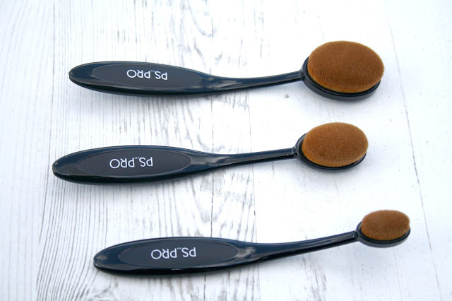 Primark PS Pro oval brushes