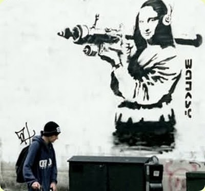Banksy Graffiti Art Galleries Female Army