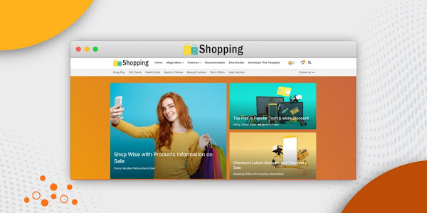 Shopping - Store & Cart Premium Blogger Template