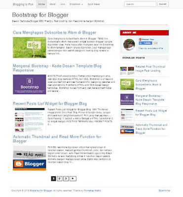  Isi blog Anda dengan posting berkualitas  Template Blog SEO Friendly & Responsive Gratis Free Download (Top 13 Best)