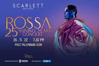 Cari tiket konser rossa '25 shining years concert' di palembang